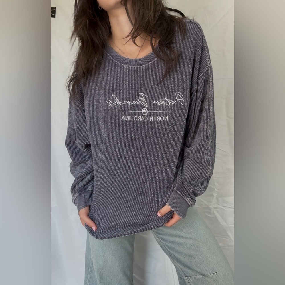 OBX Blue Vintage Sweater